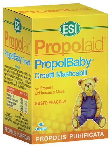 Propolaid propolbaby 80 osos masticables