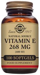 Vitamina E 400 ui 268 mg Cápsulas